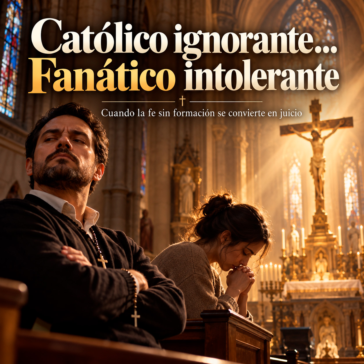 Católico ignorante… fanático intolerante