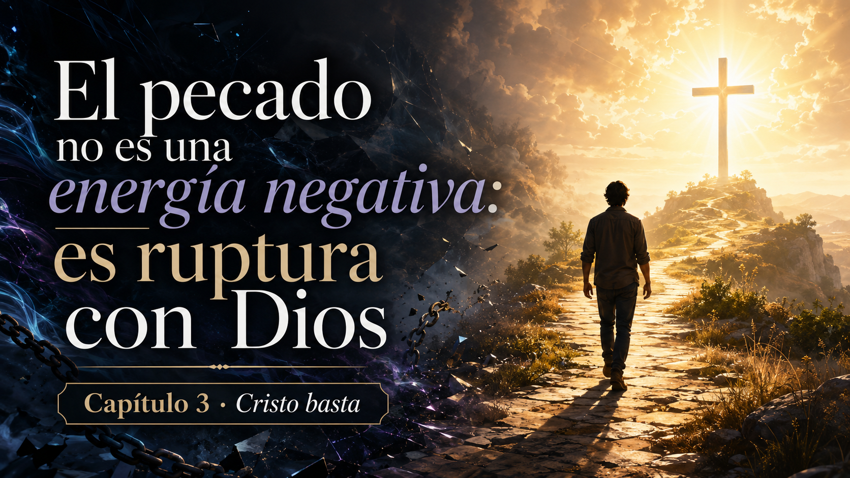 Cristo Basta: El pecado no es una energía negativa. Es ruptura con Dios